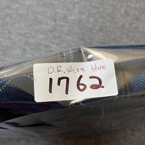 Outdoor Research Feedback Cotton Blend Plaid Flannel Shirt - Men's Size L - Blue - Picture 11 of 11